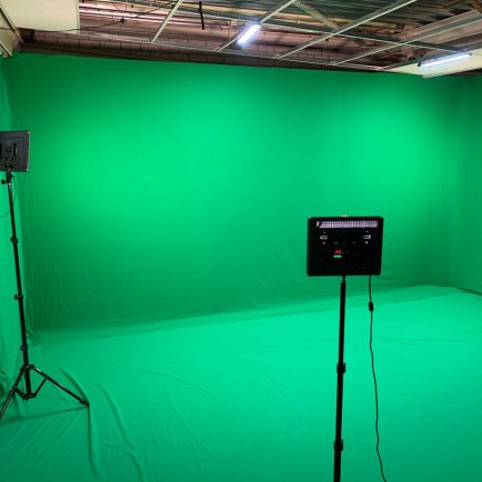 Green screen studio